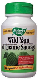 Nature's Way Wild Yam Root 100 Capsules Image 1