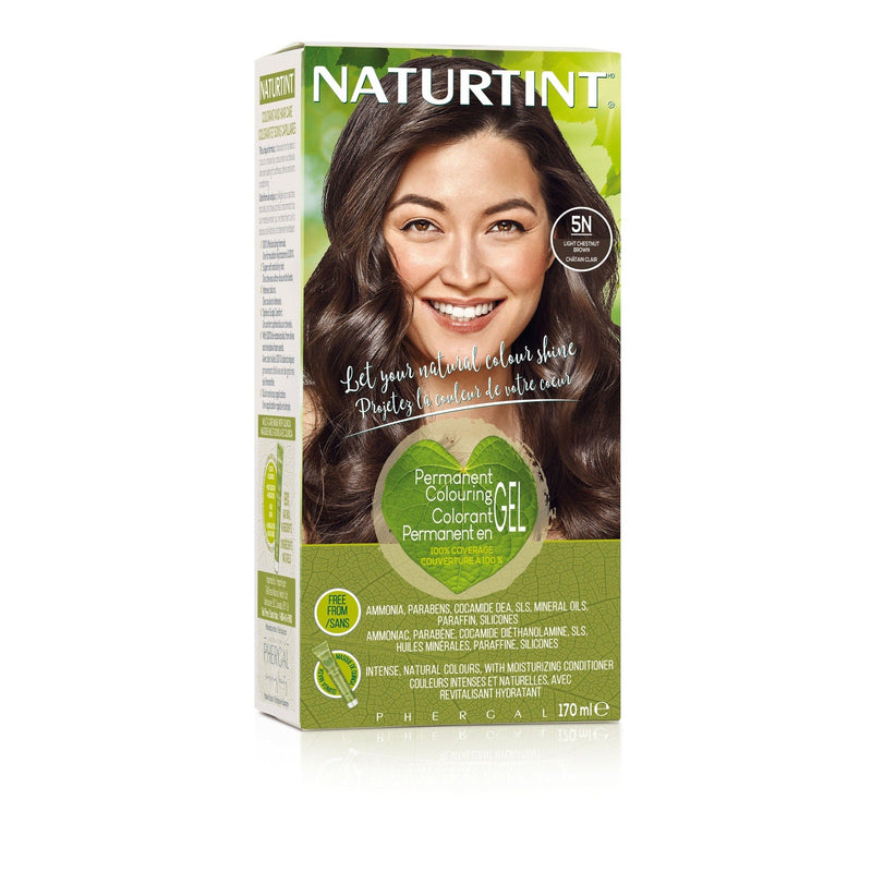 Naturtint Permanent Colouring Gel 5N - Light Chestnut Brown 170 mL Image 1