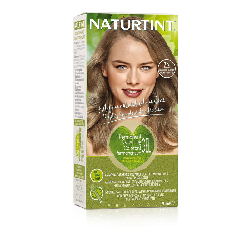 Naturtint Permanent Colouring Gel 7N - Hazelnut Blonde 170 mL Image 1