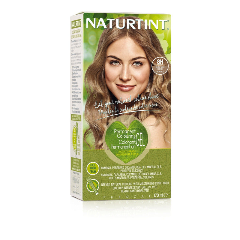 Naturtint Permanent Colouring Gel 8N - Wheat Germ Blonde 170 mL Image 1