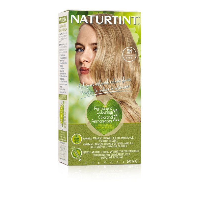 Naturtint Permanent Colouring Gel 9N - Honey Blonde 170 mL Image 1