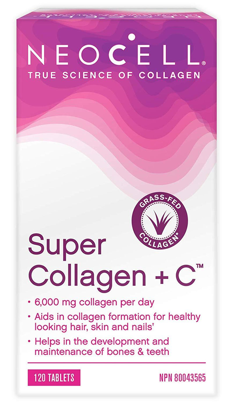 NeoCell Super Collagen + C 6000 mg 120 Tablets Image 1
