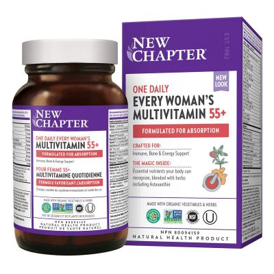 New Chapter Every Woman's One Daily 55+ Multivitamin Tablets Image 2