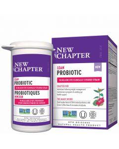 New Chapter Lean Probiotic 10 Billion CFU 30 Capsules Image 1
