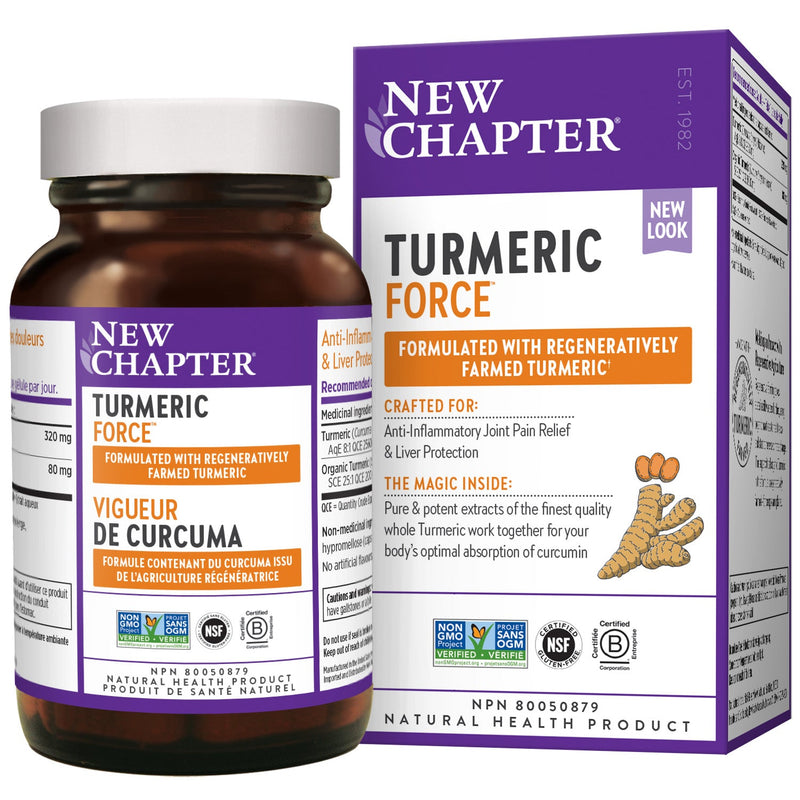 New Chapter Turmeric Force Capsules Image 1