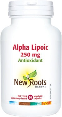 New Roots ALPHA LIPOIC ACID 250 mg 90 Capsules Image 1