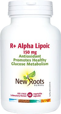 New Roots ALPHA LIPOIC R+ 150 mg 60 Capsules Image 1