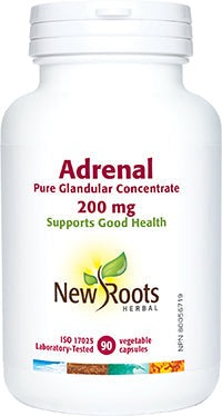New Roots Adrenal Pure Grandular Concentrate 200 mg 90 VCaps Image 1