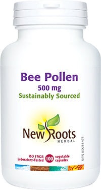 New Roots Bee Pollen 500 mg 100 VCaps Image 1