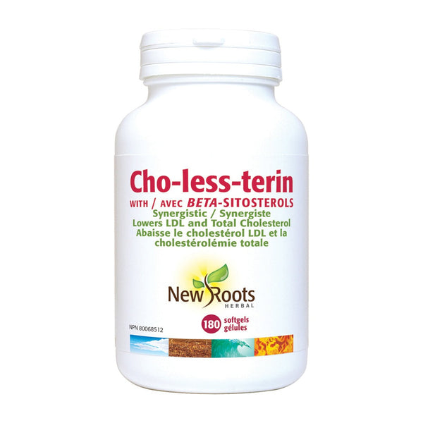 New Roots Cho-less-terin with Beta-sitosterols 180 Softgels Image 1
