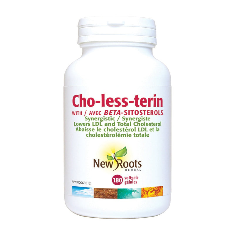 New Roots Cho-less-terin with Beta-sitosterols 180 Softgels Image 1