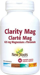 New Roots Clarity Mag 625 mg 90 VCaps Image 1