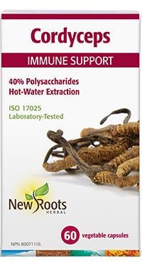 New Roots Cordyceps Extract 500 mg 60 VCaps Image 1