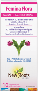 New Roots Femina Flora Billion Probiotics 10 Capsules Image 1