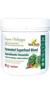 New Roots Fermented Superfood Blend + Inulin from Jerusalem Artichoke Image 2