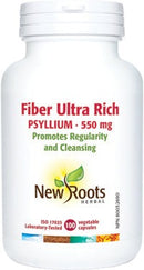 New Roots Fiber Ultra Rich Psyllium 550 mg 100 VCaps Image 1