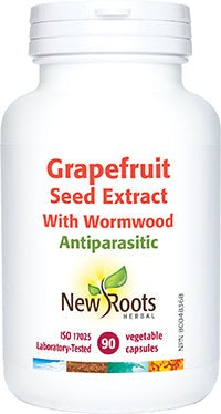New Roots Grapefruit Seed Extract with Wormwood 90 VCaps Image 1