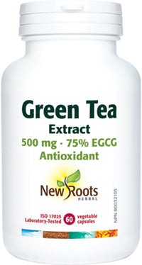 New Roots Green Tea Extract 500 mg 60 VCaps Image 1