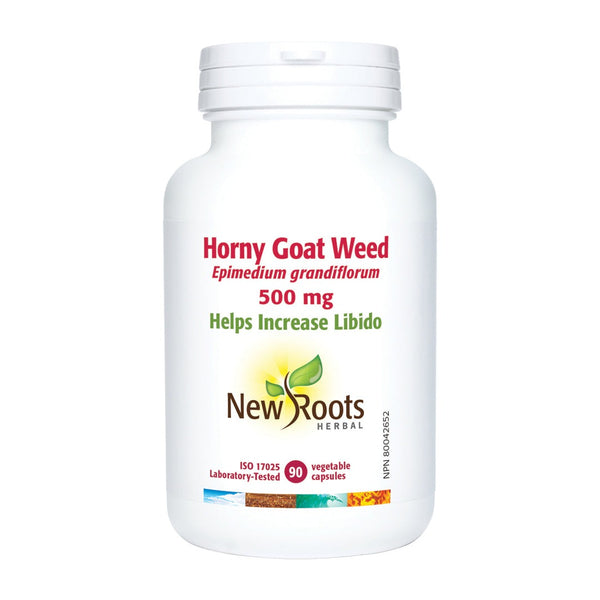 New Roots Horny Goat Weed 500 mg 60 VCaps Image 1
