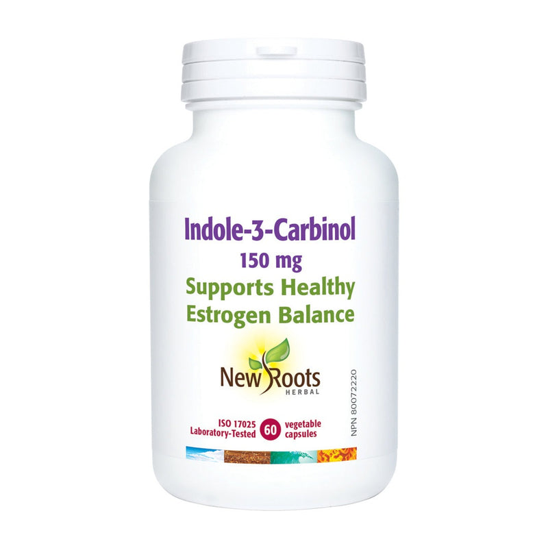 New Roots Indole-3-Carbinol 150 mg 60 VCaps Image 1