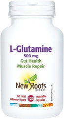 New Roots L-Glutamine 500 mg 120 VCaps Image 1