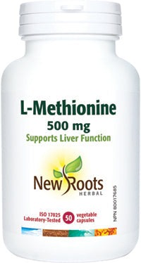 New Roots L-Methionine 500 mg 50 VCaps Image 1