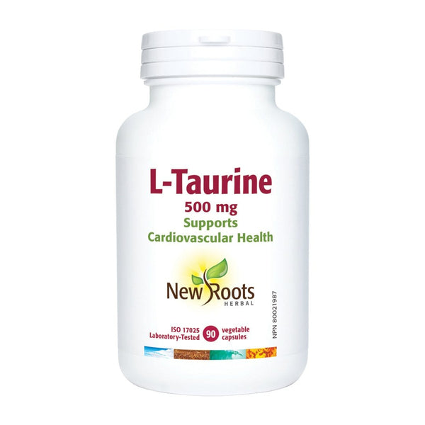 New Roots L-Taurine 500 mg 90 VCaps Image 1