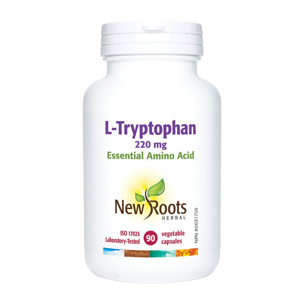New Roots L-Tryptophan 220 mg 90 VCaps Image 1