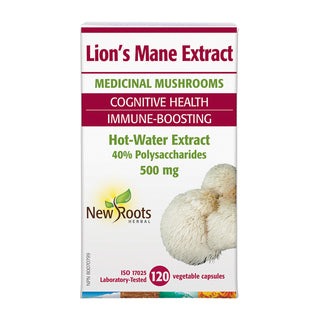 New Roots Lion's Mane Extract 500 mg VCaps Image 2