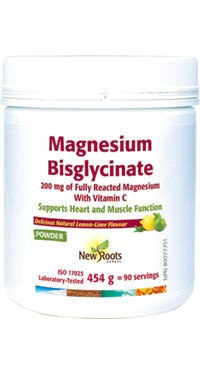 New Roots Magnesium Bisglycinate 200 mg 454 g Image 1