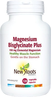 New Roots Magnesium Bisglycinate Plus 150 mg VCaps Image 1