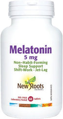 New Roots Melatonin 5 mg 60 Tablets Image 1