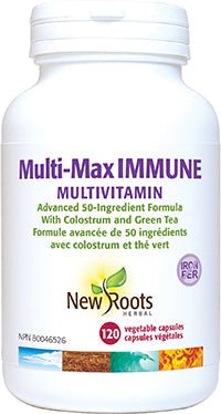 New Roots Multi-Max IMMUNE Multivitamin VCaps Image 1