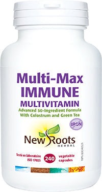 New Roots Multi-Max IMMUNE Multivitamin VCaps Image 2