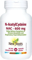 New Roots N-AcetylCysteine 600 mg VCaps Image 1