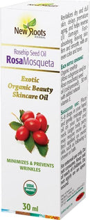 New Roots Organic Rosehip Seed Oil 30 mL Image 1