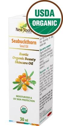 New Roots Organic Seabuckthorn Seed Oil 30 mL Clearance EXP NOV2022 Image 1