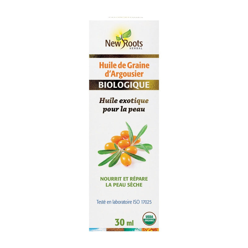 New Roots Organic Seabuckthorn Seed Oil 30 mL Clearance EXP NOV2022 Image 2