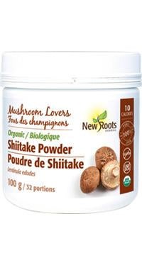 New Roots Organic Shiitake Powder 100 g Image 1
