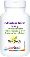 New Roots Oudourless Garlic 200 mg 90 VCaps Image 1