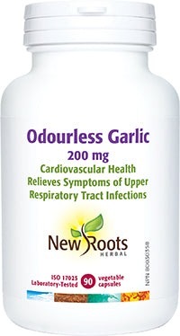 New Roots Oudourless Garlic 200 mg 90 VCaps Image 1