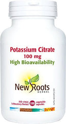 New Roots Potassium Citrate mg 100 VCaps Image 1