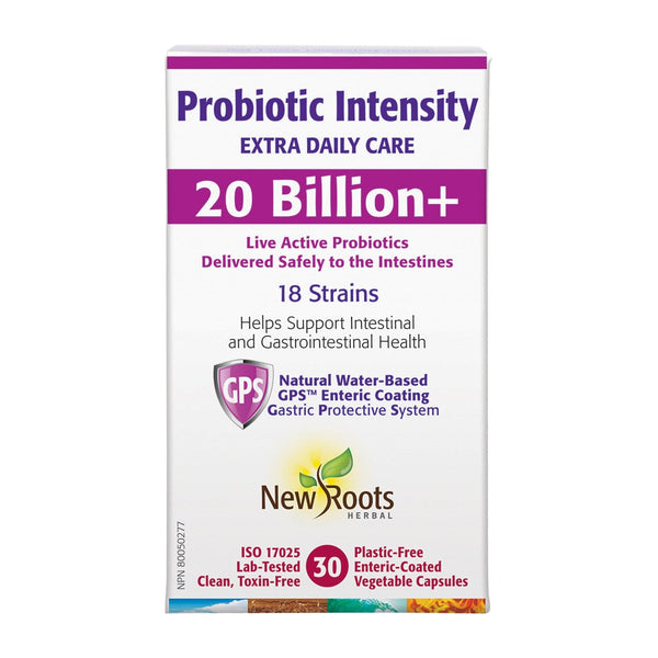 New Roots Probiotic Intensity 20 BIllion+ CFU VCaps Image 1