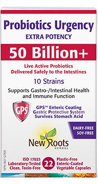 New Roots Probiotics Urgency 50 Billion+ VCaps Image 1