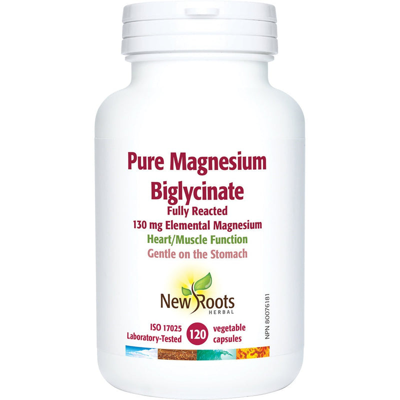 New Roots Pure Magnesium Bisglycinate 130 mg VCaps Image 2