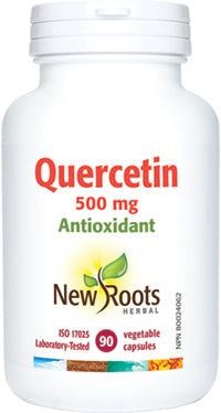 New Roots Quercetin Bioflavonoids 500 mg 90 VCaps Image 1