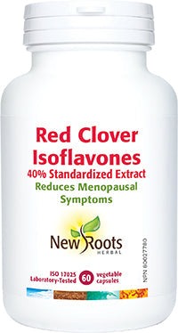 New Roots Red Clover Isoflavones 40% Standardized Extract 60 VCaps Image 1