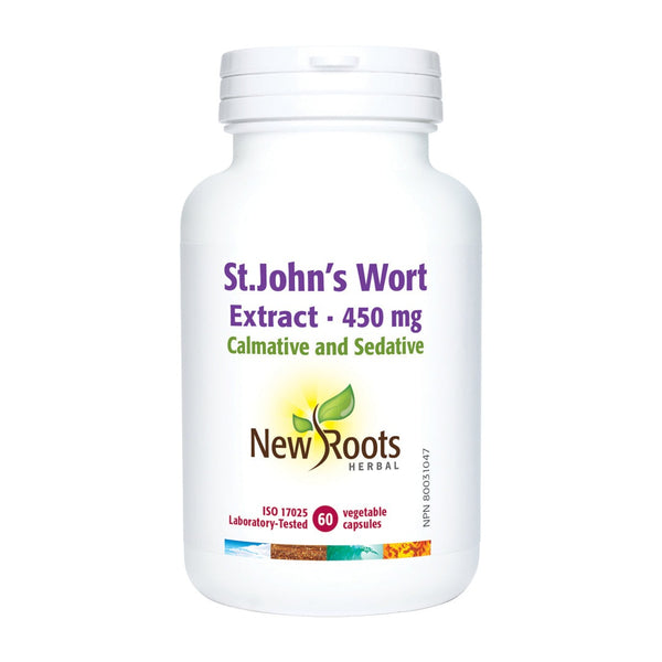 New Roots St. John's Wort Extract 450 mg 60 VCaps Image 1