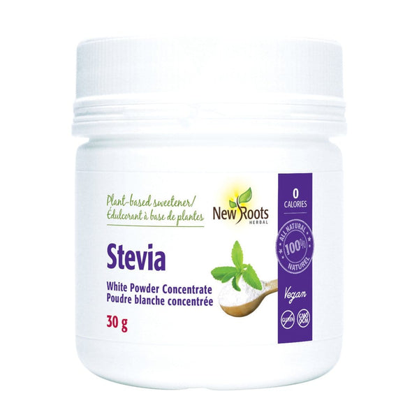 New Roots Stevia White Powder Concentrate 30 g Image 1