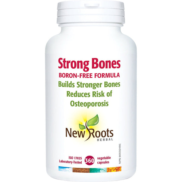 New Roots Strong Bones Boron-Free Formula 360 VCaps Image 1